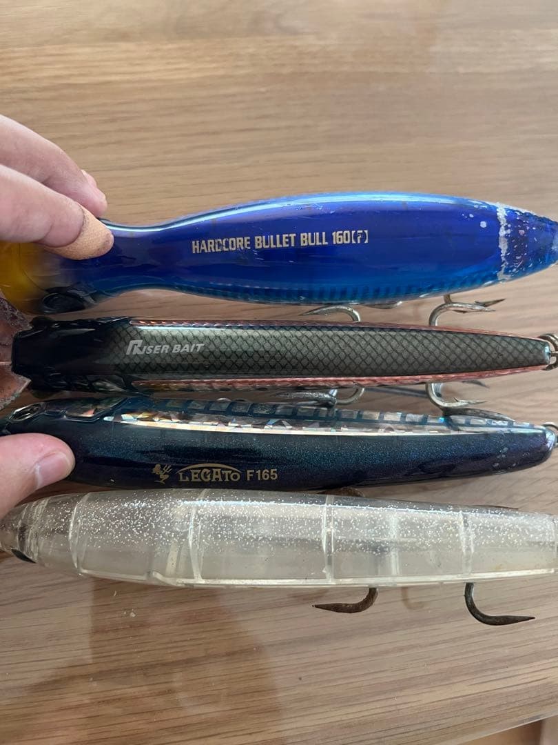 Retired blue fish plugs - Image 3