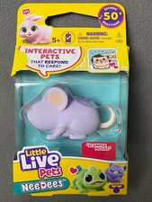 Little Live Pets Lil NeeDees Scampee Mouse Interactive Animal Figure NRFB