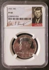 1964 Proof 50c Kennedy Silver Half Dollar NGC PF68