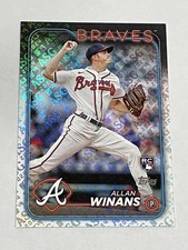 2024 Topps All-Star Game Foil Baseball #494 - Allan Winans RC - Atlanta Braves