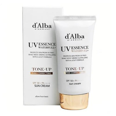 d'Alba UV Sunscreen Essence Waterfull Tone-up Sonnencreme SPF50+ PA++++