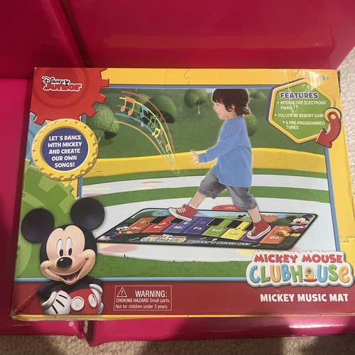 Disney Junior Mickey Mouse Clubhouse Music Mat 5 pre programmed tunes piano new