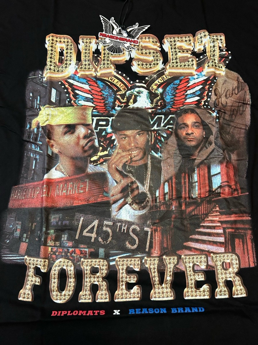 Dipset X Reason Black Forever Diplomats CamRon Juelz Santana XL