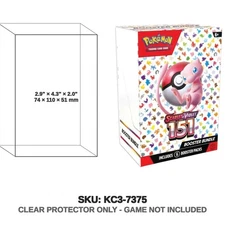 Protector For Pokemon 151 English Booster Bundle