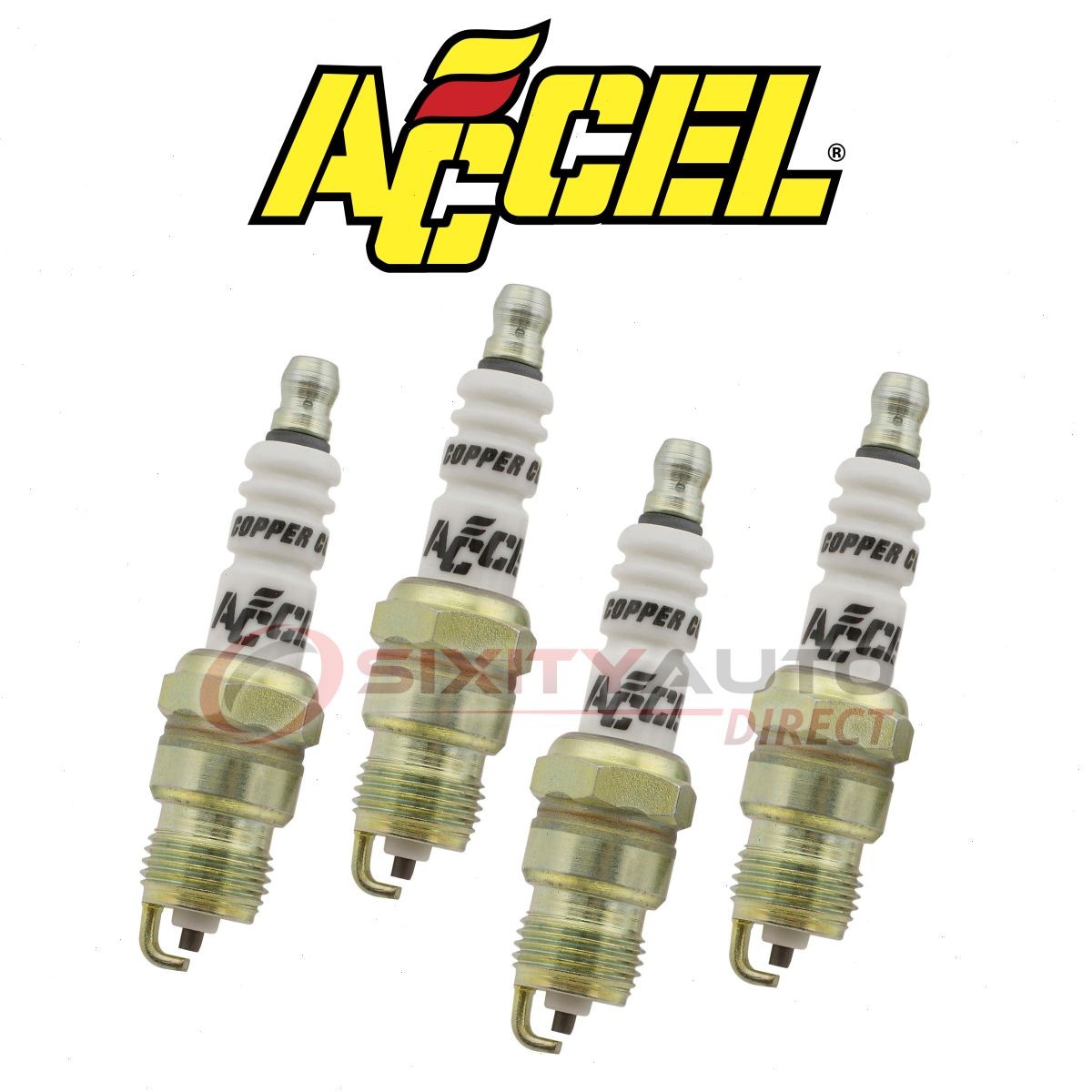 ACCEL Spark Plug for 1983-1988 Chevrolet S10 Blazer 2.0L 2.5L L4 - Ignition of