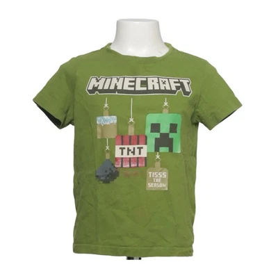 Old Navy, T-shirt, Größe: 110/128, Grün, Baumwolle, Print, Jungen #0ht - Bild 1 von 4