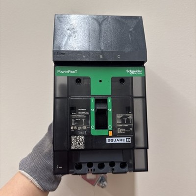 Square D BDA36025 - 25A 3 Pole Molded Case Circuit Breaker PowerPact B-Frame