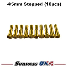 4/5mm Stepped Hi-Amp Low Resistance Bullet Plug (10pcs)