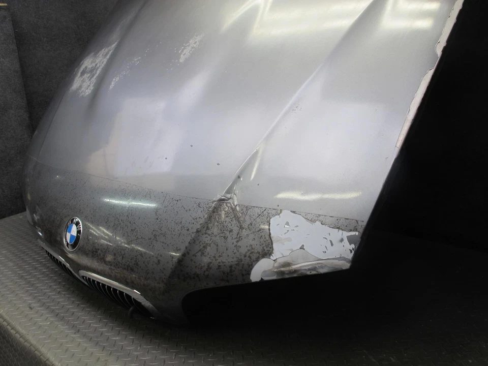 2001-2006 BMW E46 M3 S54 КАБРИОЛЕТ КУПЕ ПЕРЕДНИЙ КАПОТ ПАНЕЛЬ КАПОТА КОРПУС СЕРЕБРО - Изображение 4 из 4