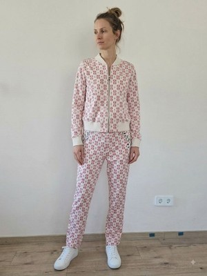 Odd Molly Incorporated Damen 2-tlg Set Jacke & Hose Jersey Baumwolle Gr. 2