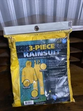 Three-piece rain suit with reflective tape XL – West Chester protective gear