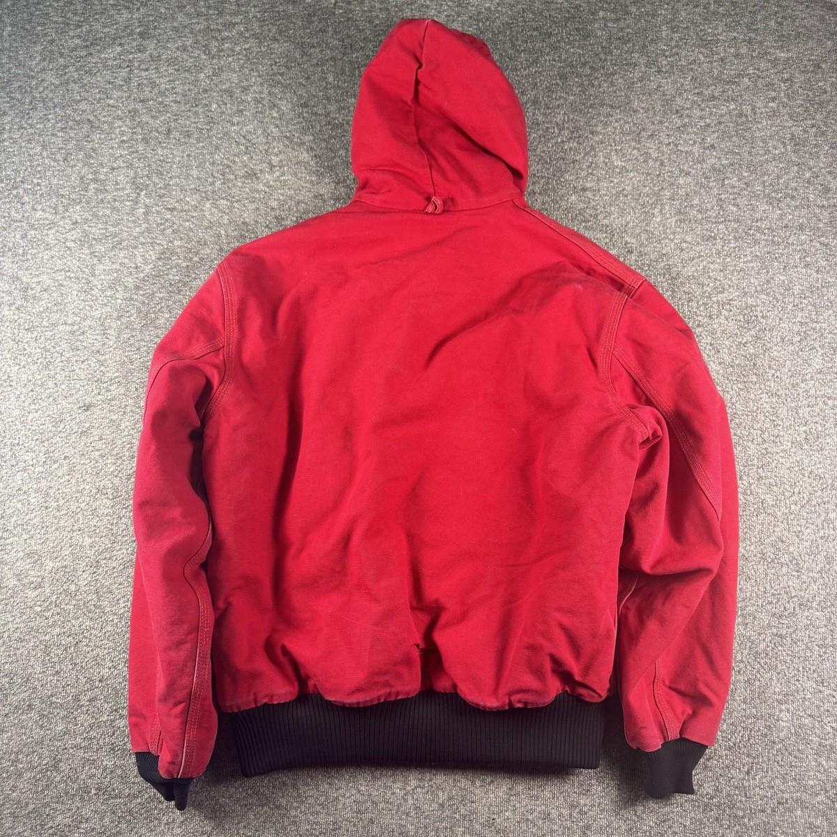 Vintage Carhartt Jacket J140 Red Large Kansas City Chiefs