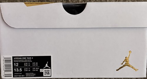 New Nike Men's Jordan One Take 4 Basketball Shoes Sz 12 - Picture 6 of 6