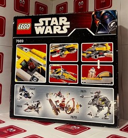 Lego 7669 - Star Wars- Anakin&rsquo;s Jedi Starfighter - New Sealed