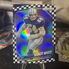 2025 Panini Prizm Randy White Black & White Checkerboard SSP Cowboys