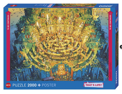 Heye Puzzle - Marino Degano: That's Life Deep Down - 2000 Teile