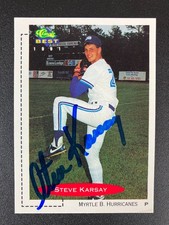 Steve Karsay 1991 Classic Best Blue Jays In Person IP TTM Signed Auto Autograph