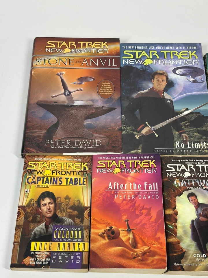 Star Trek New Frontier novels 7 x paperback/hardback books bundle - Image 2 of 4