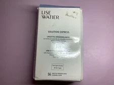 Lise Watier One-Step Cleansing Cloths 56 Brand New