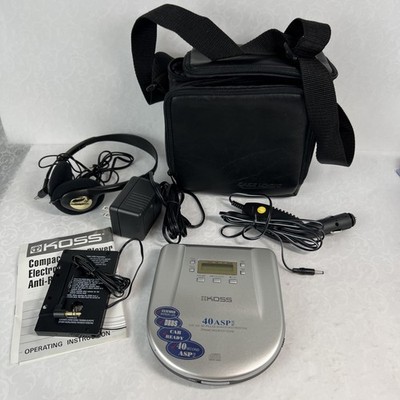 KOSS CDP1689CP Personal Portable CD player 1999 Vintage Walkman TESTED BRAND NEW
