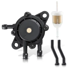 Fuel Pump & Filter & Vacuum Hose for John Deere D125 D130 D140 D160 D170 Mower