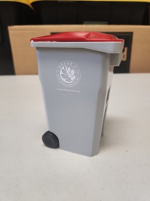 Rogue Disposal Recycling GARBAGE CAN TRASH CART WASTE MANAGEMENT MINI BIN 5''