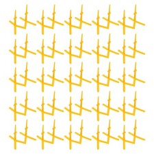  100pcs Easter DIY Chick Feet - Plastic Chicken Claws Craft Supplies for Stuffed