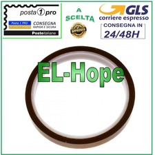 KAPTON NASTRO ADESIVO TERMICO ALTA TEMPERATURA HIGH TAPE PROTEZIONE BGA 1CM 30MT