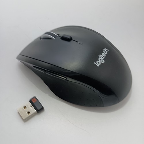 #M) Logitech M705 Marathon Wireless Laser Mouse 910-001935 Unifying USB Empfänger