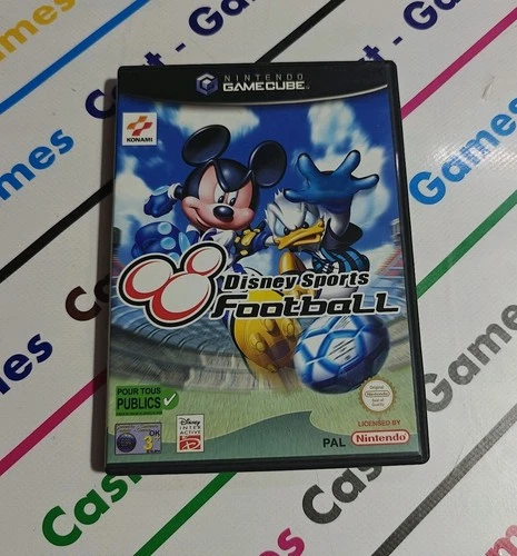 NINTENDO GAMECUBE DISNEY SPORTS FOOTBALL PAL ITALIAN COMPLETE NM