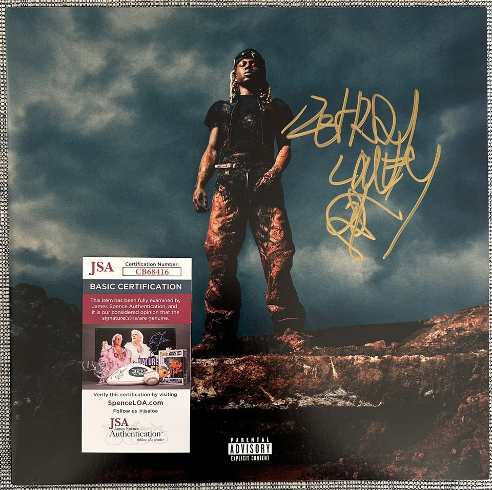 DESTROY LONELY “LOVE LASTS FOREVER” SIGNED AUTOGRAPHED LP VINYL - JSA COA Foto 2 de 4