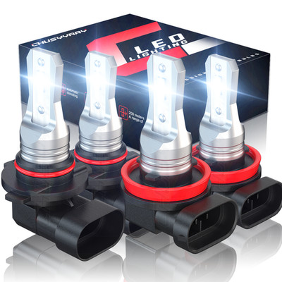 4Pcs For Jeep Compass 2014-2018 - 9005+H11 LED Headlights Hi/Low Beam Combo Kit
