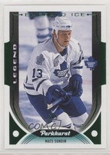 2020-21 Parkhurst Legends Emerald Ice Achievement 5/5 Mats Sundin #321 HOF 03mw