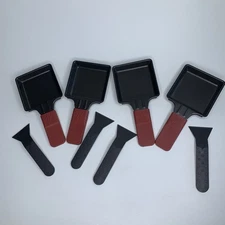 Velata Tabletop Raclette 8 Serving Pieces w/Spatulas Replacement Parts NO GRILL