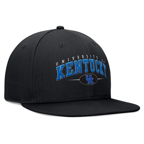 Men's Top of the World Black Kentucky Wildcats Bullpen Snapback Hat - Bild 3 von 4
