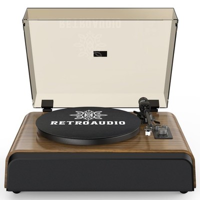 Plattenspieler High-Fidelity-Plattenspieler mit 2.1-K-Soundsystem, eingebaute...