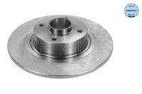 2X Bremsscheibe Hinten Meyle 16 15 523 0004 FÜR Renault Scheibenbremse