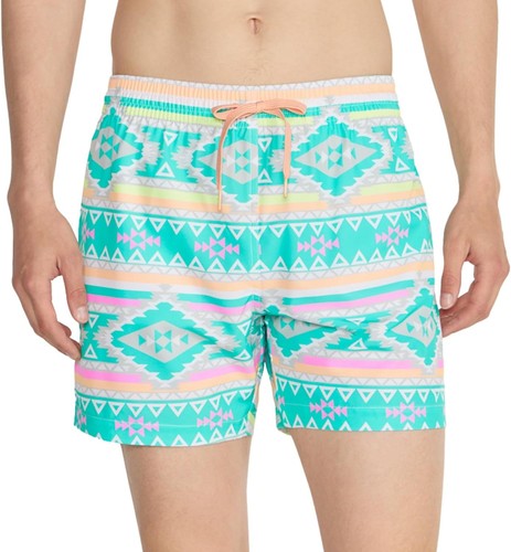 Men’s 4-Way Stretch Swim Trunks Quick Dry Beach Shorts 5.5″ Inseam Mesh Liner - Picture 10 of 37
