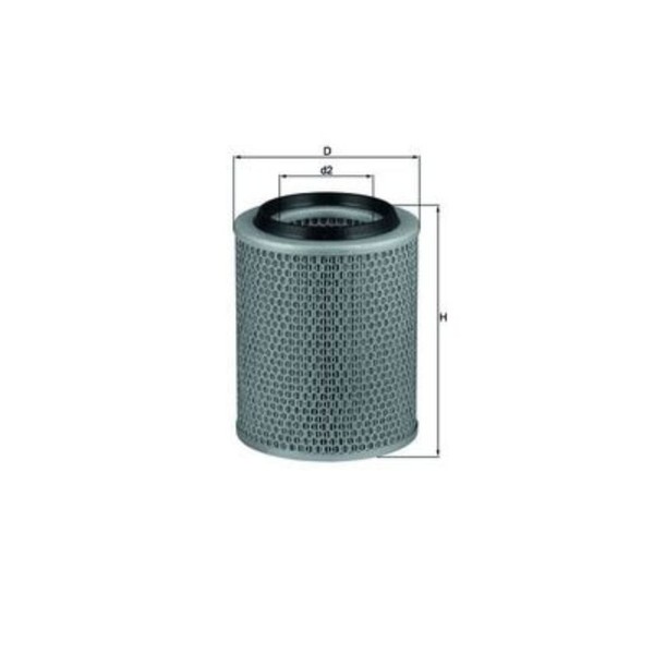 Luftfilter Mahle LX 498 Filter-image