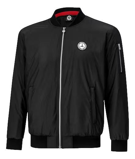 Veste bombardier Mercedes-Benz homme noir en taille S