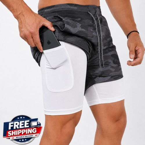 Ropa Deportiva de Gimnasio Leggins Para Correr Entrenamiento Licras Para Hombres