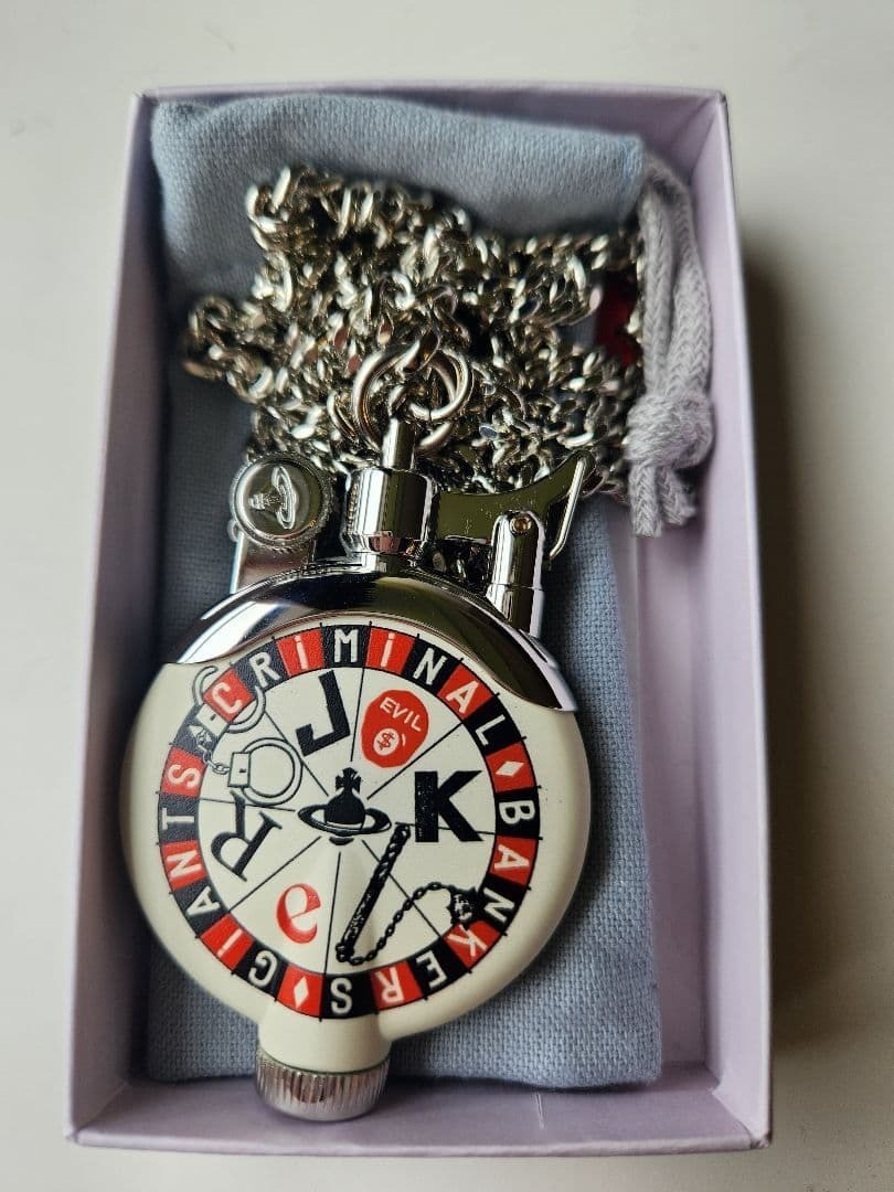 Vivienne Westwood Rare Joker Oil Lighter Limited Model From Japan