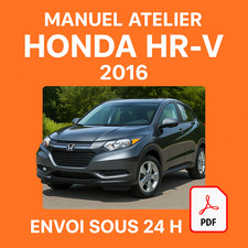 Manuel Atelier Honda HRV 2016 Revue Technique Auto Français RTA CD PDF