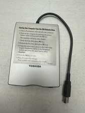 Toshiba USB FDD Kit Model PA3043-1FDD External Floppy Drive for 3.5" Disks