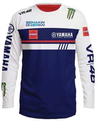 Herren Langarm-T-Shirt Yamaha Factory Racing §401 Grose S- 3XL