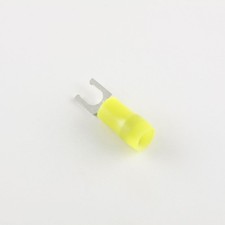 12-10 Ga. Nylon-Insulated Snap-Spade Fork Terminals, 10 Stud - pack of 50