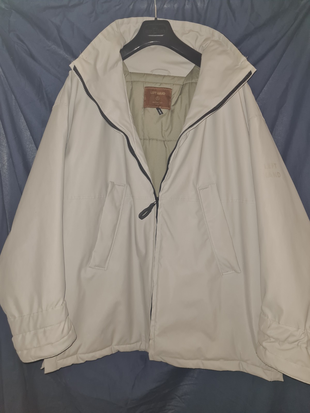 Left Hand Massimo Osti studio Archive grey vinyl Jacket 52