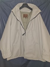 Left Hand Massimo Osti studio Archive grey vinyl Jacket 52 Waterproof Parka  XL