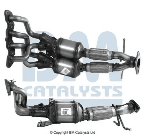 Katalysator Vorne FüR Ford Focus II Turnier Stufenheck C-MAX Mondeo IV-image