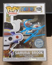 Funko POP! One Piece: #1129 Samurai Brook SE Signed by Ian Sinclair JSA Cert.